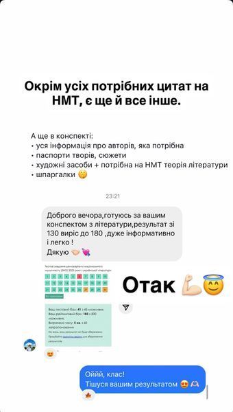 Конспект з української літератури + У ПОДАРУНОК збірник тестів 0002 фото